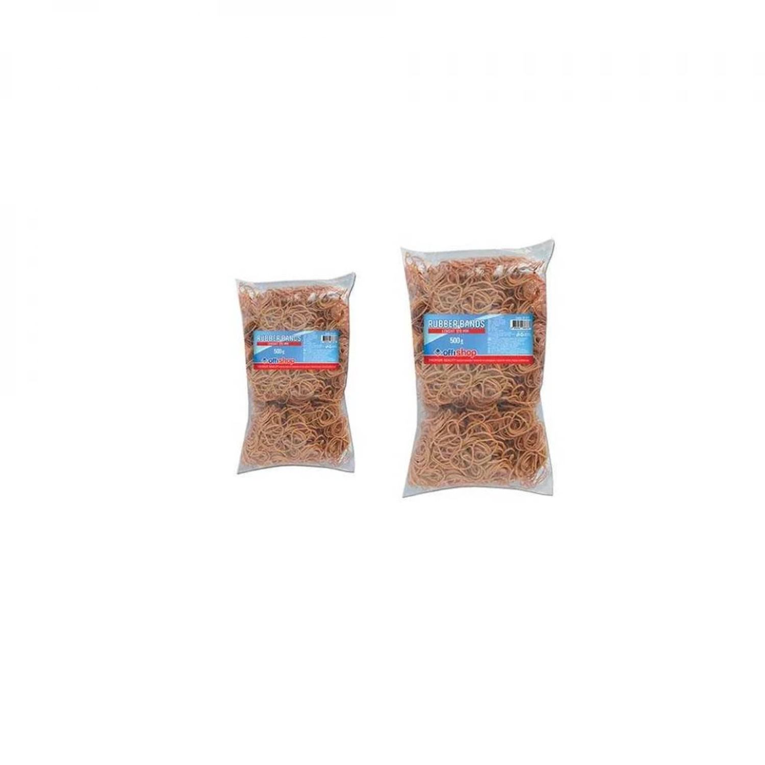 Elastice 80 mm, 500g/punga - OFFISHOP fotografia produsului