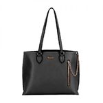 Geanta dama, NEGRU, 28x12x30 cm - LITTLE MARCEL fotografia produsului