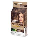 Vopsea-crema vegetala efect de laminare henna castaniu auriu, 50 ml, Fito Cosmetic fotografia produsului