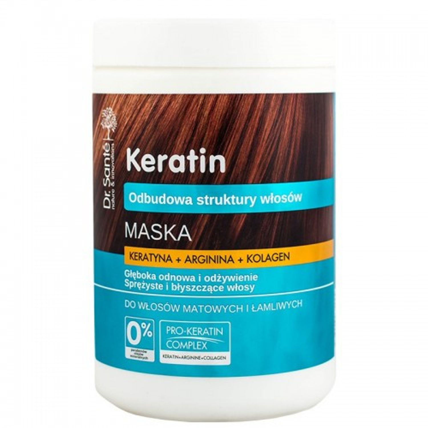Masca de par cu ulei de Keratina si Colagen 1000ml fotografia produsului