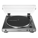 Pickup Audio-Technica AT-LP60XUSB Argintiu fotografia produsului