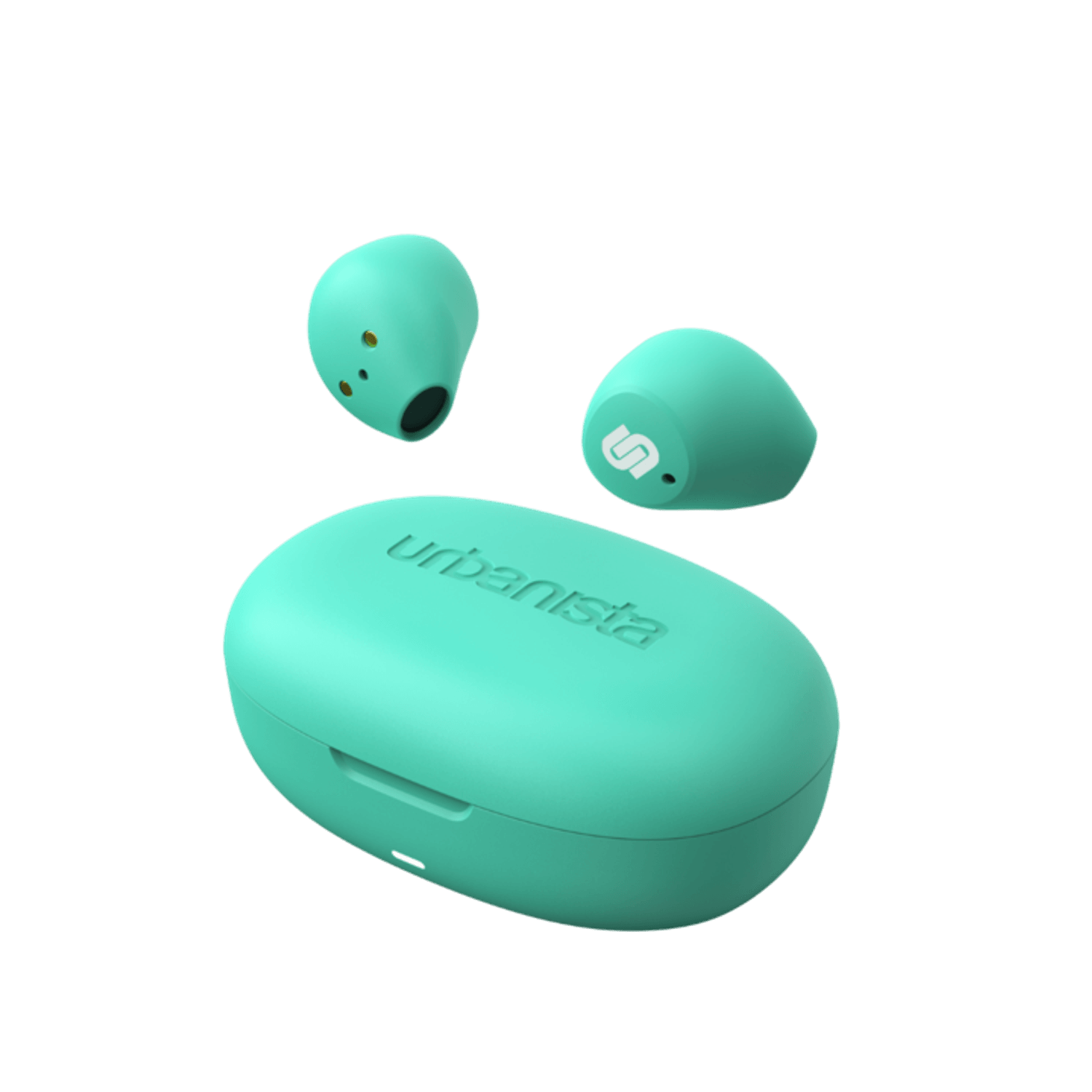 Casti Urbanista Lisbon True Wireless Mint Green fotografia produsului