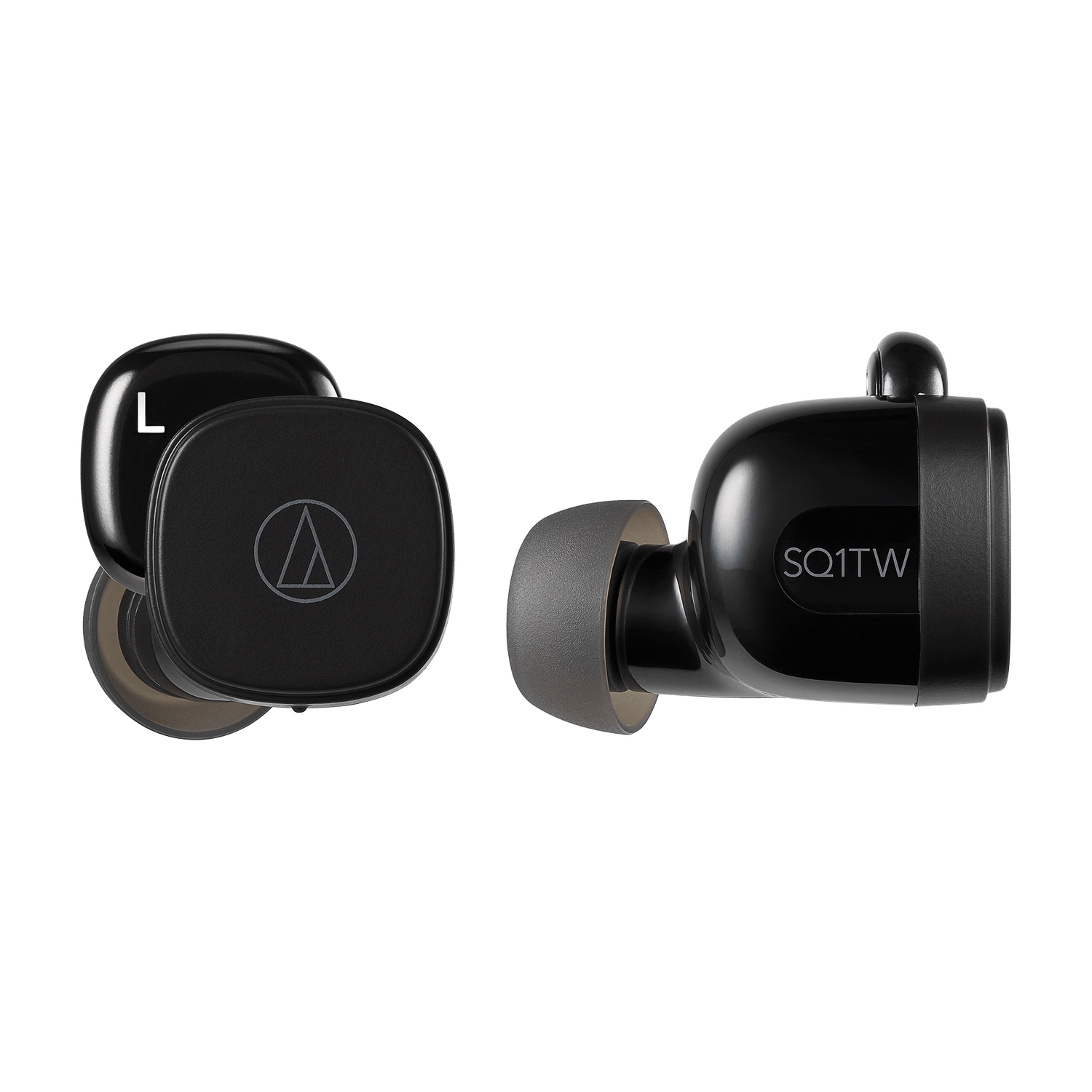 Casti Audio-Technica ATH-SQ1TW Negru fotografia produsului