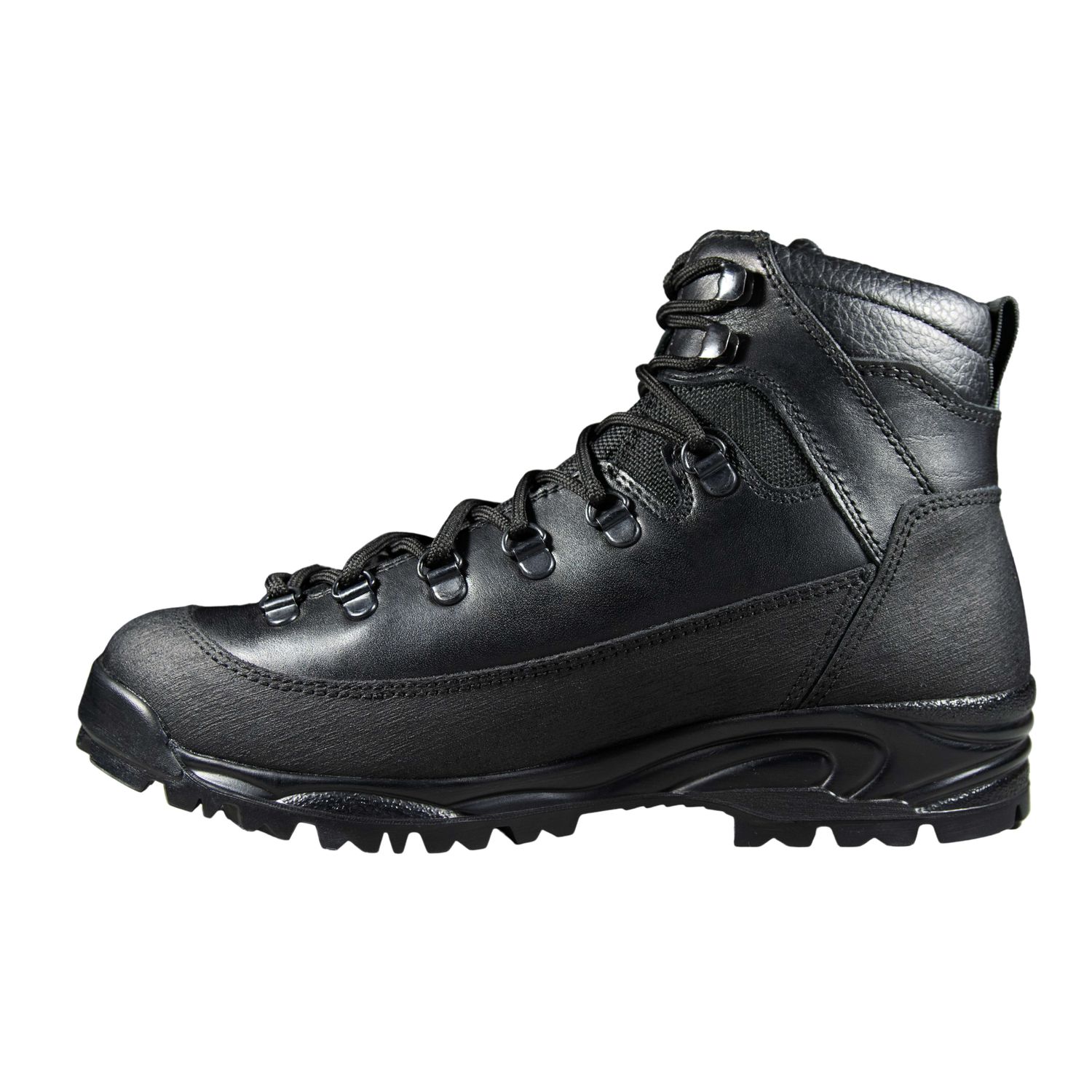 Bocanci militari din piele naturala de bovina, KS-Safety, M 105 - Military, Negru, Marimea 39 fotografia produsului View 4 L