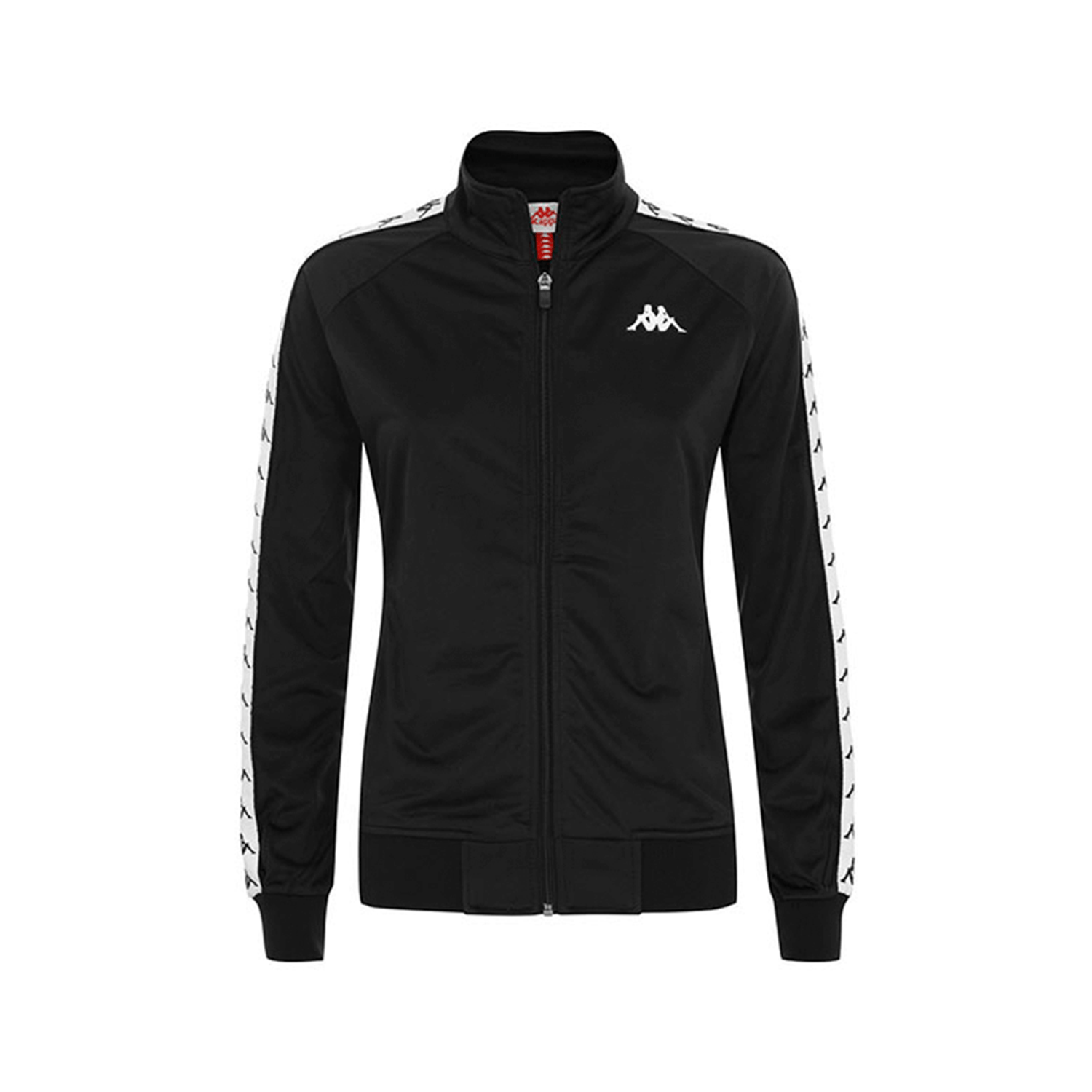 Bluza trening dama cu logo, Kappa, 222 BANDA WANNISTON SLIM, Negru, M fotografia produsului View 5 L