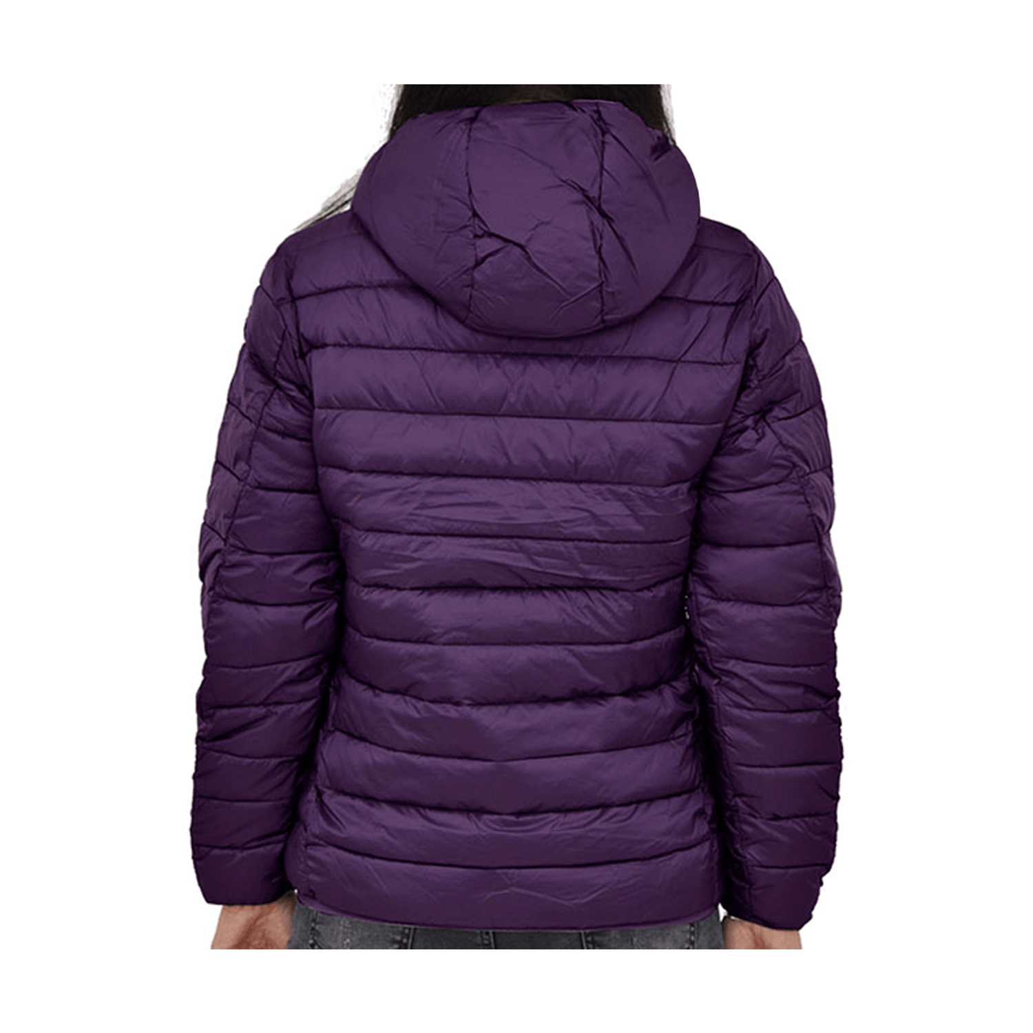 Jacheta matlasata cu gluga, Kappa, Logo Avera, Violet, L fotografia produsului View 2 L
