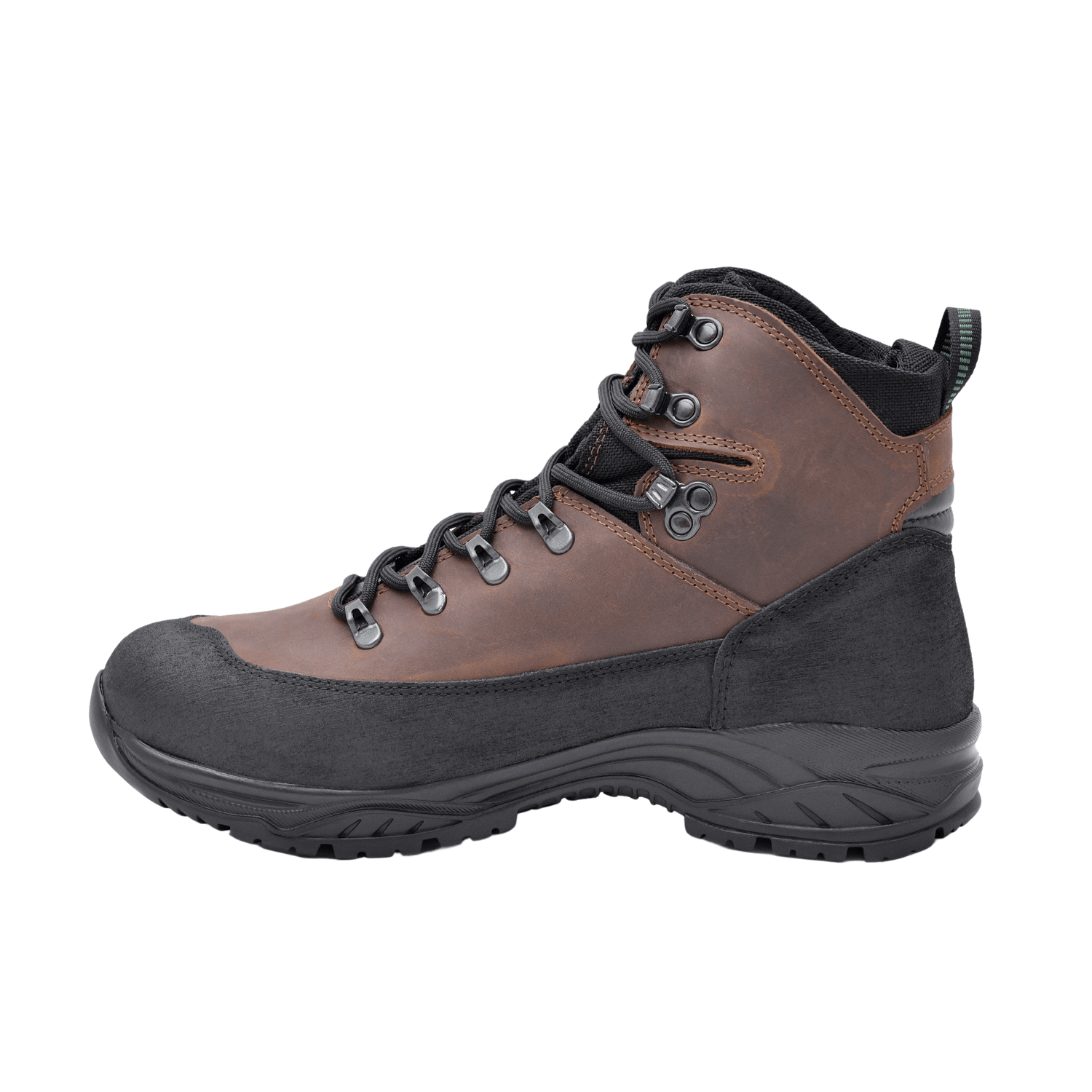 Bocanci tactici din piele nabuc, KS-Safety, M 160 R - Arrow, Maro/Negru, Marimea 44 fotografia produsului View 2 L