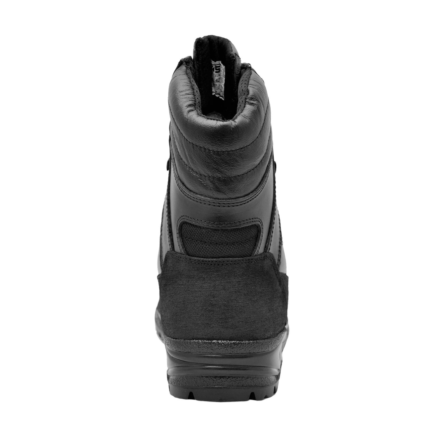 Bocanci militari adanci din piele naturala de bovina, KS-Safety, M 106 - Military, Negru, Marimea 44 fotografia produsului View 4 L