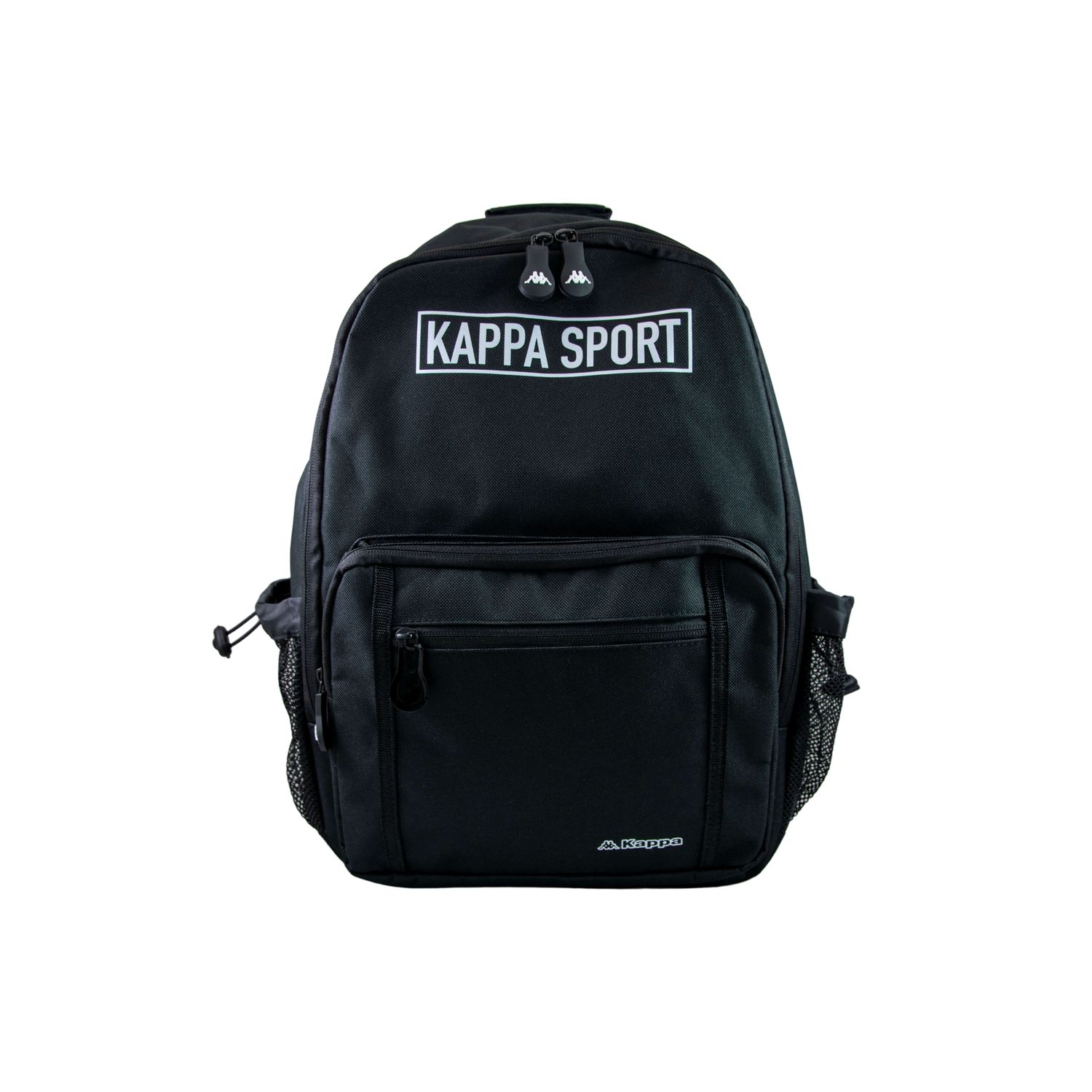 Rucsac sport casual cu logo, Kappa, Logo Cloyster, Negru / Alb fotografia produsului
