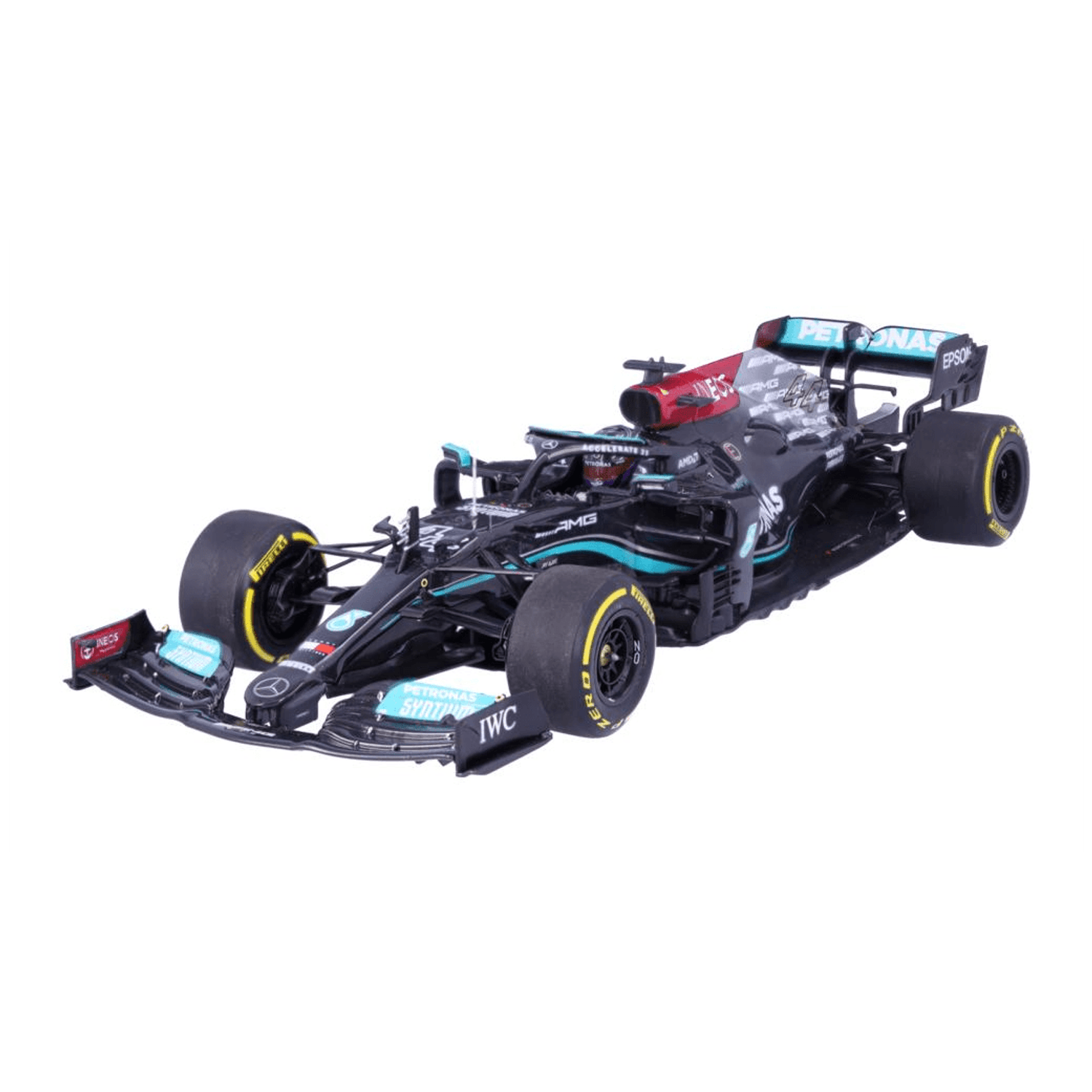 Macheta Mercedes-AMG Petronas Formula 1 2021, Lewis Hamilton, Multicolor, 1:43 fotografia produsului