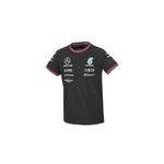 Tricou Copii Mercedes-AMG PETRONAS MOTORSPORT Formula 1 2022, Negru, 140 fotografia produsului