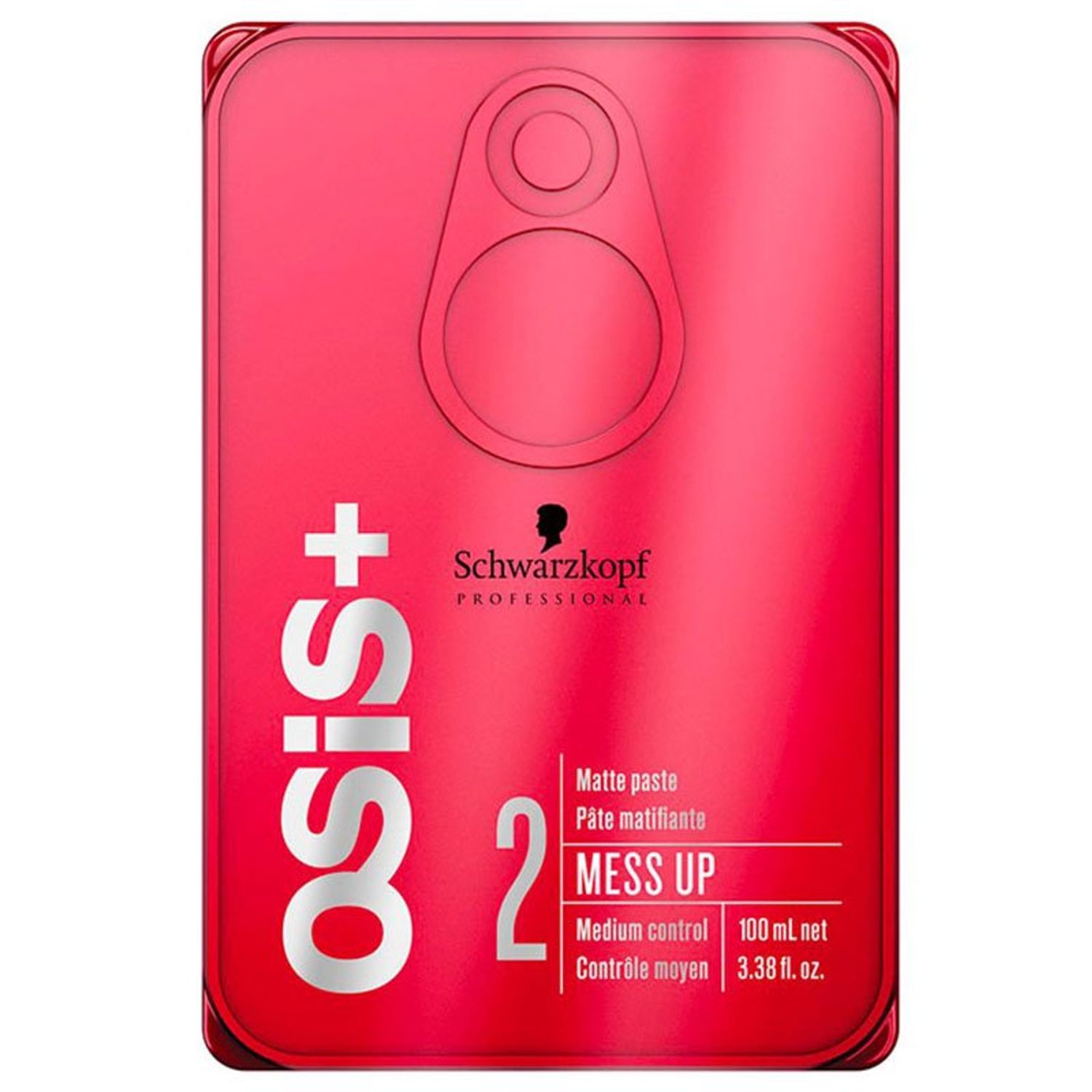 Schwarzkopf Pasta de par Osis+ Mess Up Matte pentru fixare medie, 100 ml фото продукта