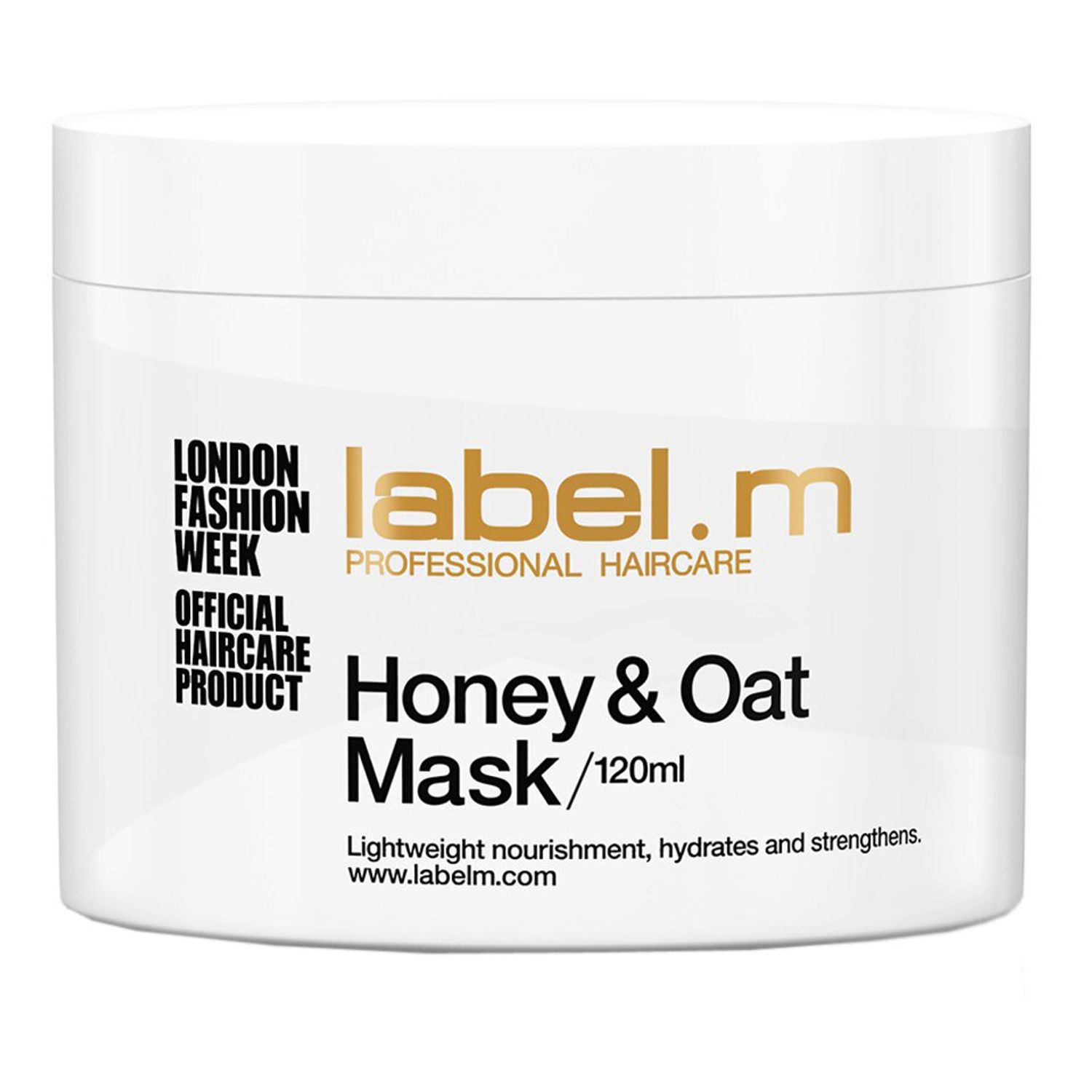 Masca pentru par LabelM Honey & Oat, 120 ml fotografia produsului