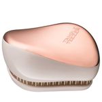 Perie pentru par Tangle Teezer Compact Styler Smooth & Shine Rose Gold Ivory fotografia produsului