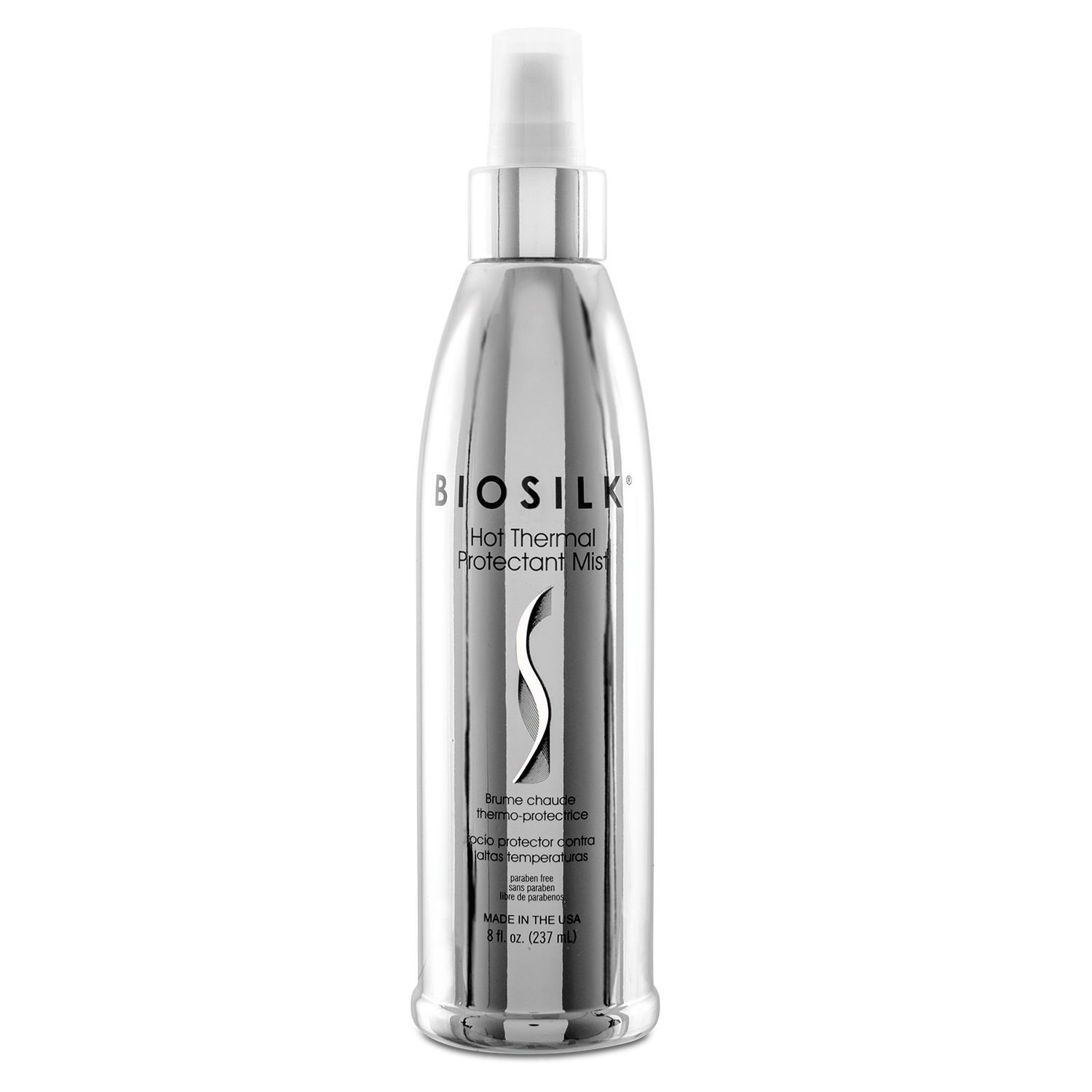 Spray pentru par Biosilk Hot Thermal Protectant Mist, 237 ml fotografia produsului