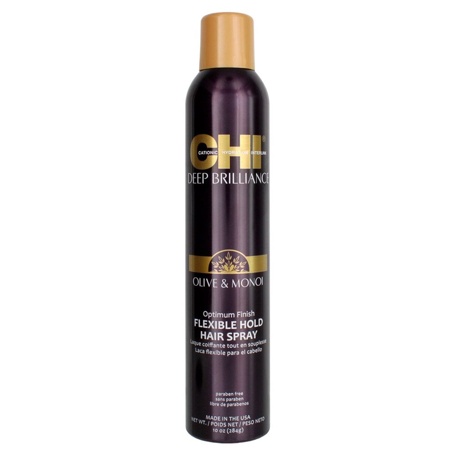 CHI Fixativ cu fixare flexibila Chi Deep Brilliance Olive & Monoi, 74 g fotografia produsului