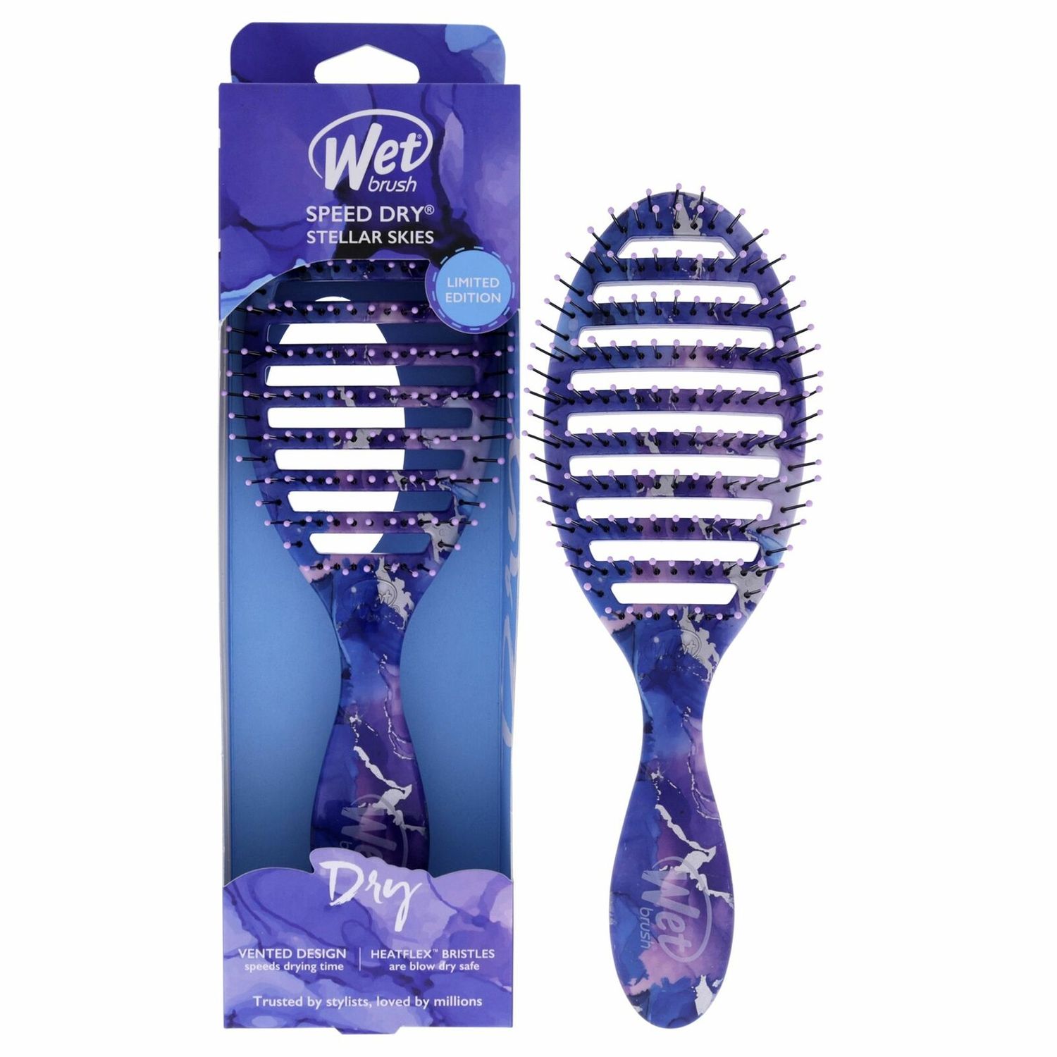 Perie pentru par Wet Brush Speed Dry Professional Violet Skies fotografia produsului