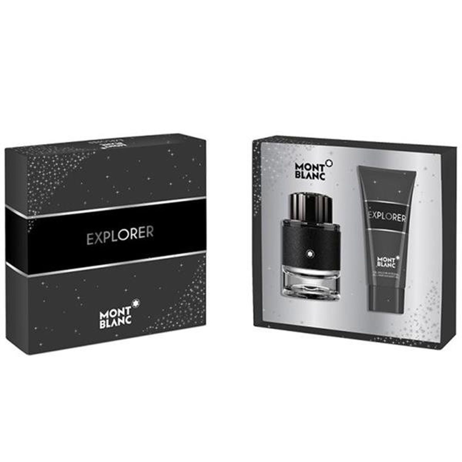Montblanc Explorer, Barbati, Set: Apa de parfum, 60 ml, Gel de dus 100 ml fotografia produsului