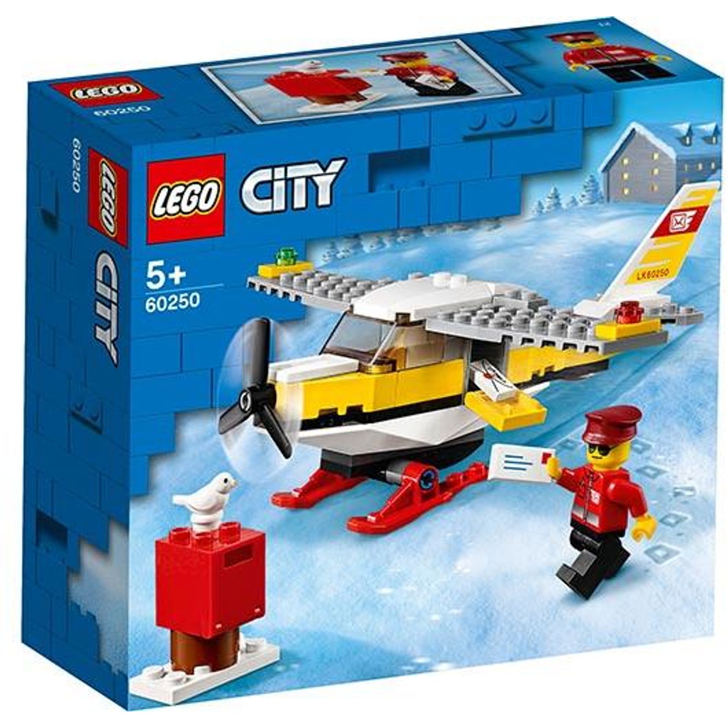 Lego City, Avion postal, 60250, 5 ani+ fotografia produsului