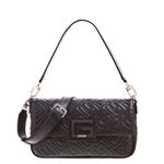 Geanta de umar Guess, Model Brightside, Negru cu imprimeu logo fotografia produsului