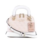 Geanta dome satchel Guess, Model Cathleen, Roz pudrat fotografia produsului