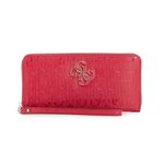 Portofel mare de dama Guess, Model Chic Shine, Rosu fotografia produsului