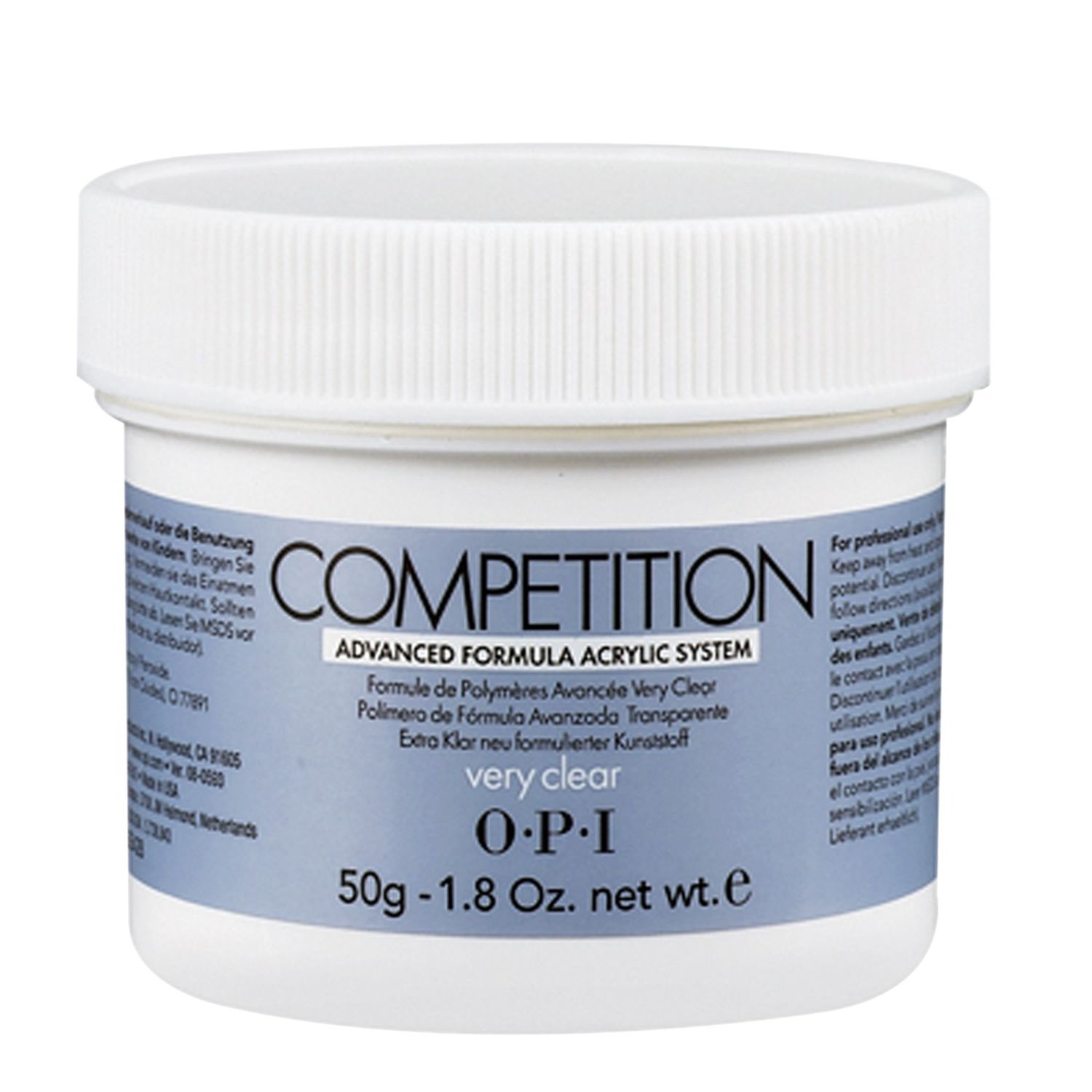 Pudra acrylica OPI Competition Very Clear, 50 g fotografia produsului