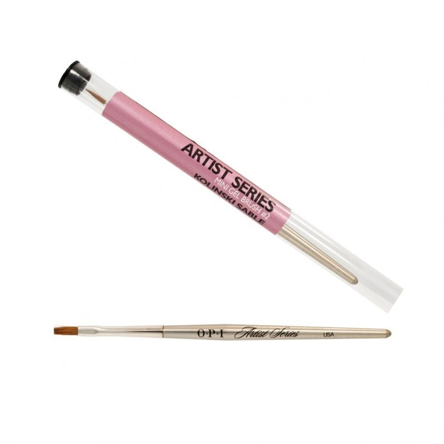 Pensula mini pentru gel OPI Artist Series no2 fotografia produsului