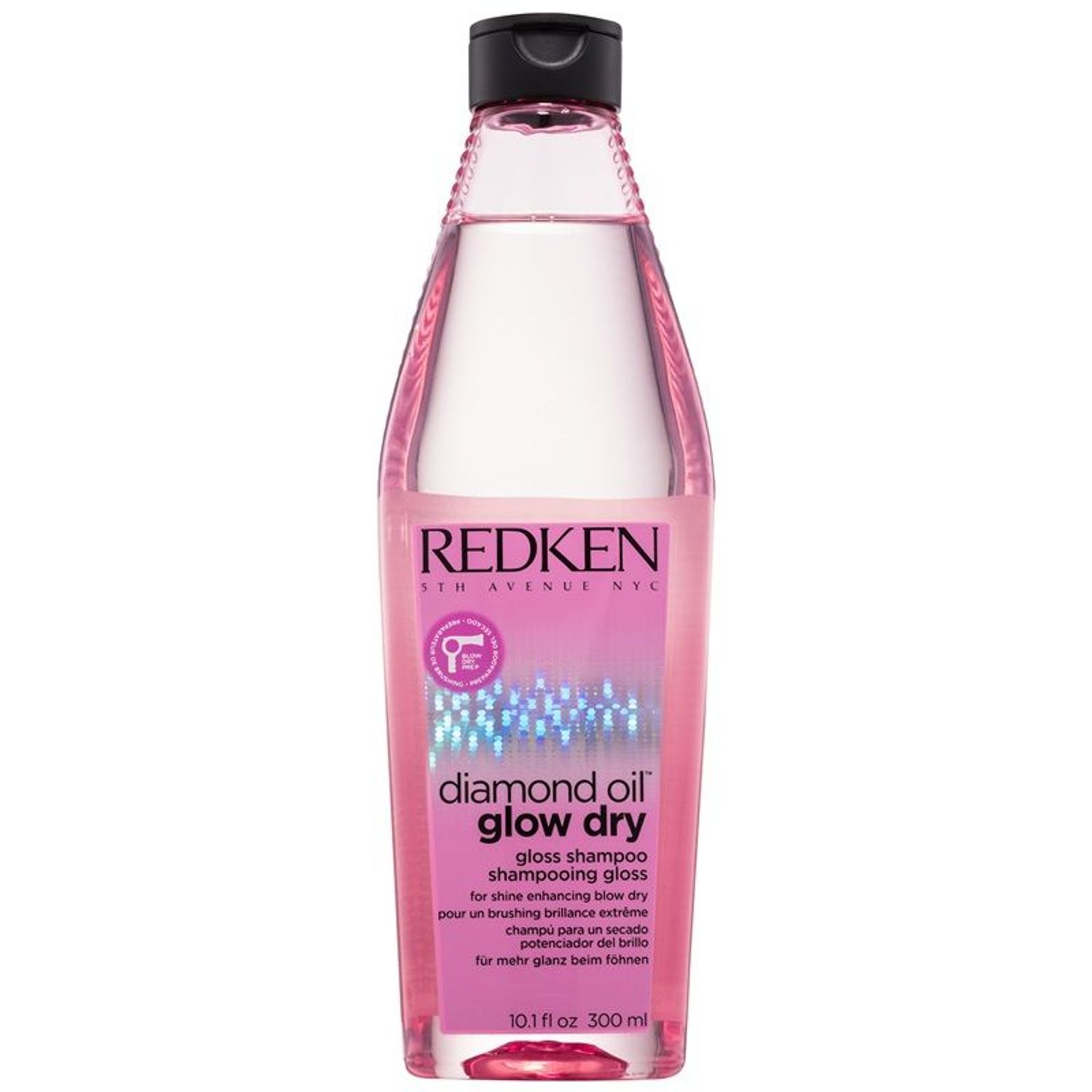 Sampon Redken Diamond Oil Glow Dry, 300 ml fotografia produsului