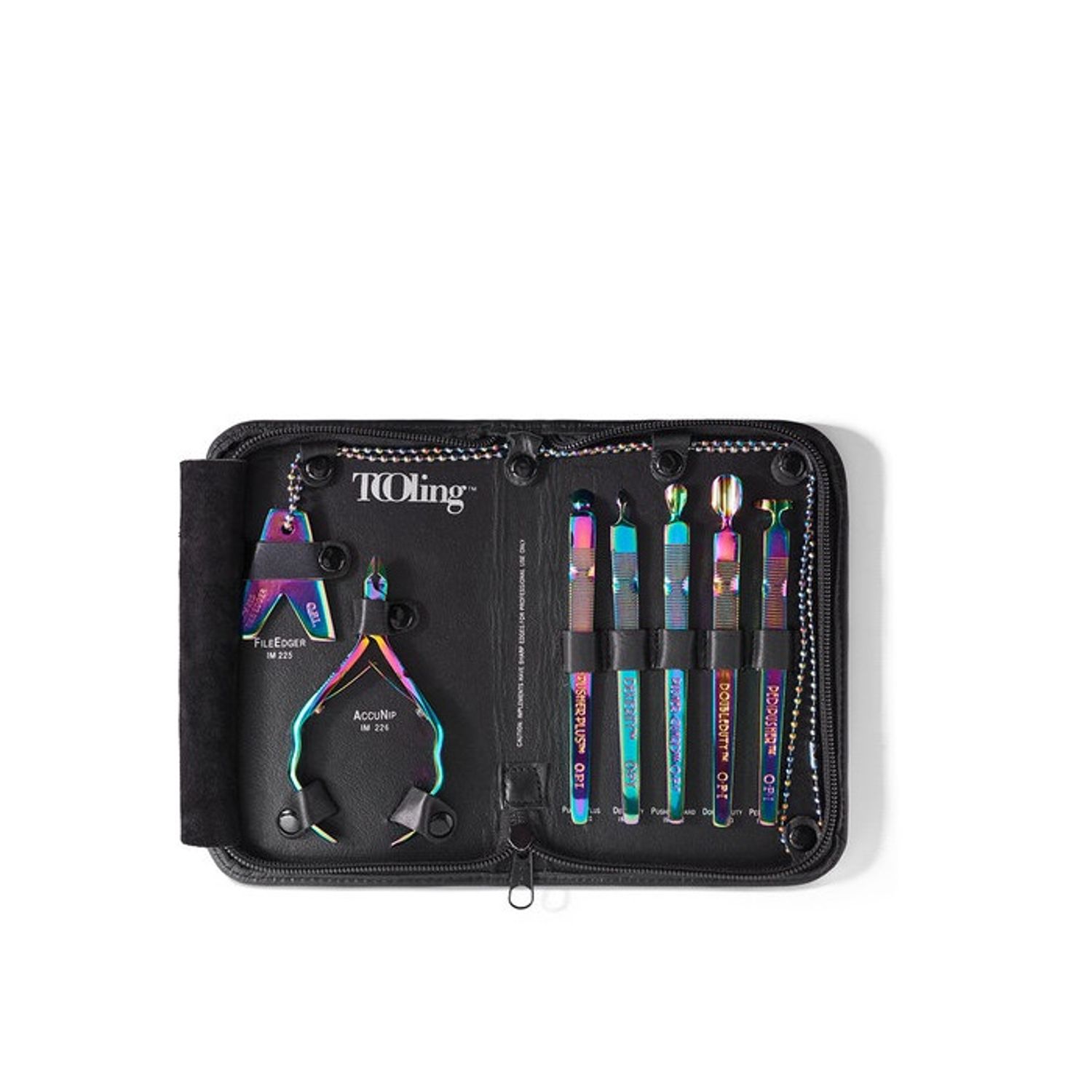 Set manichiura/pedichiura OPI Titanium Tooling Wallet fotografia produsului