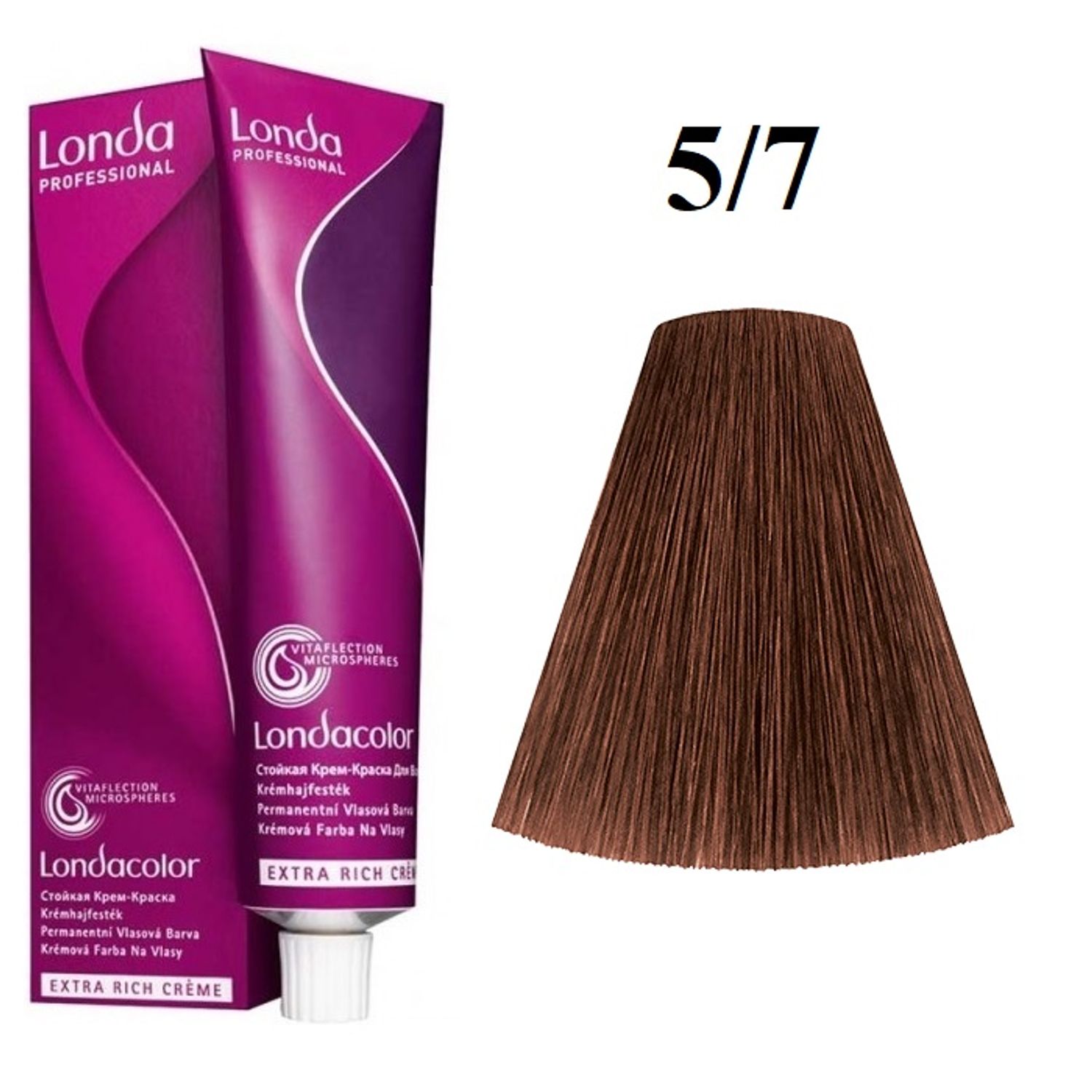 Vopsea permanenta Londa Professional 5/7, 60 ml fotografia produsului