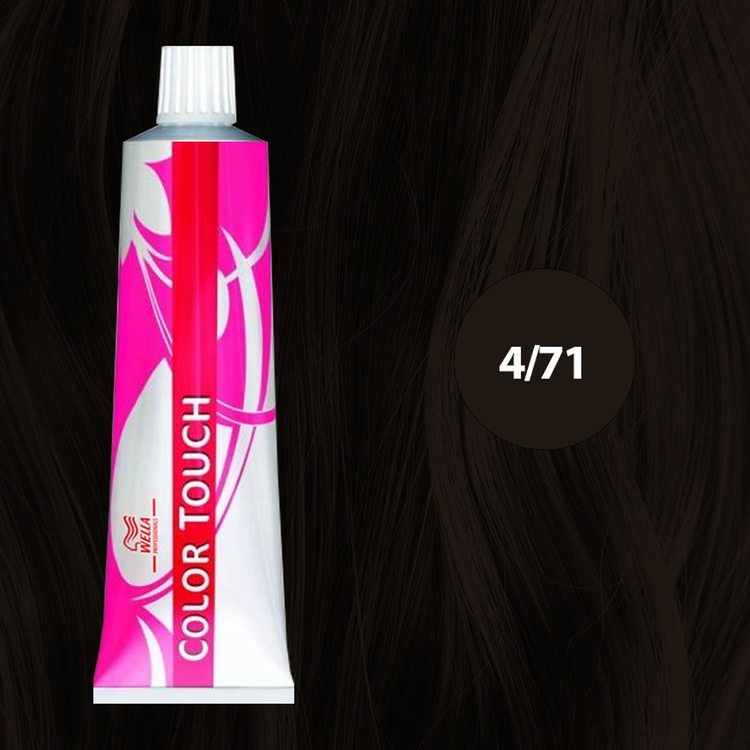 Vopsea semipermanenta Wella Professionals Color Touch 4/71, 60 ml fotografia produsului