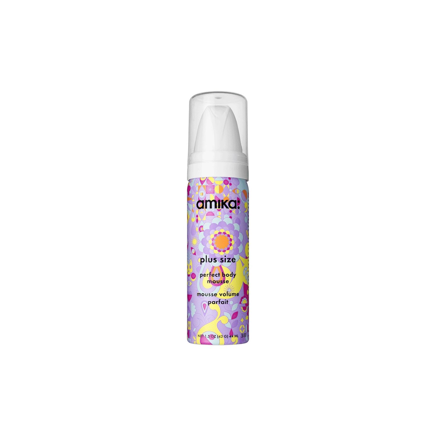 Spuma pentru par Amika Plus Size Perfect Body, 44 ml fotografia produsului