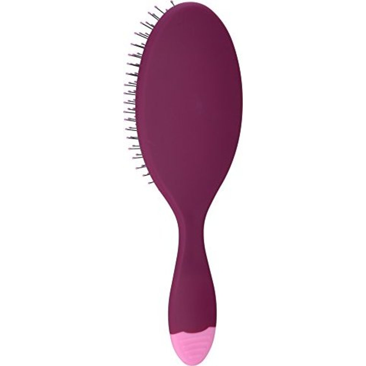 Perie pentru par Wet Brush Detangle Combo Brush & Cleaner Wine fotografia produsului