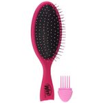 Perie pentru par Wet Brush Detangle Combo Brush & Cleaner Red fotografia produsului