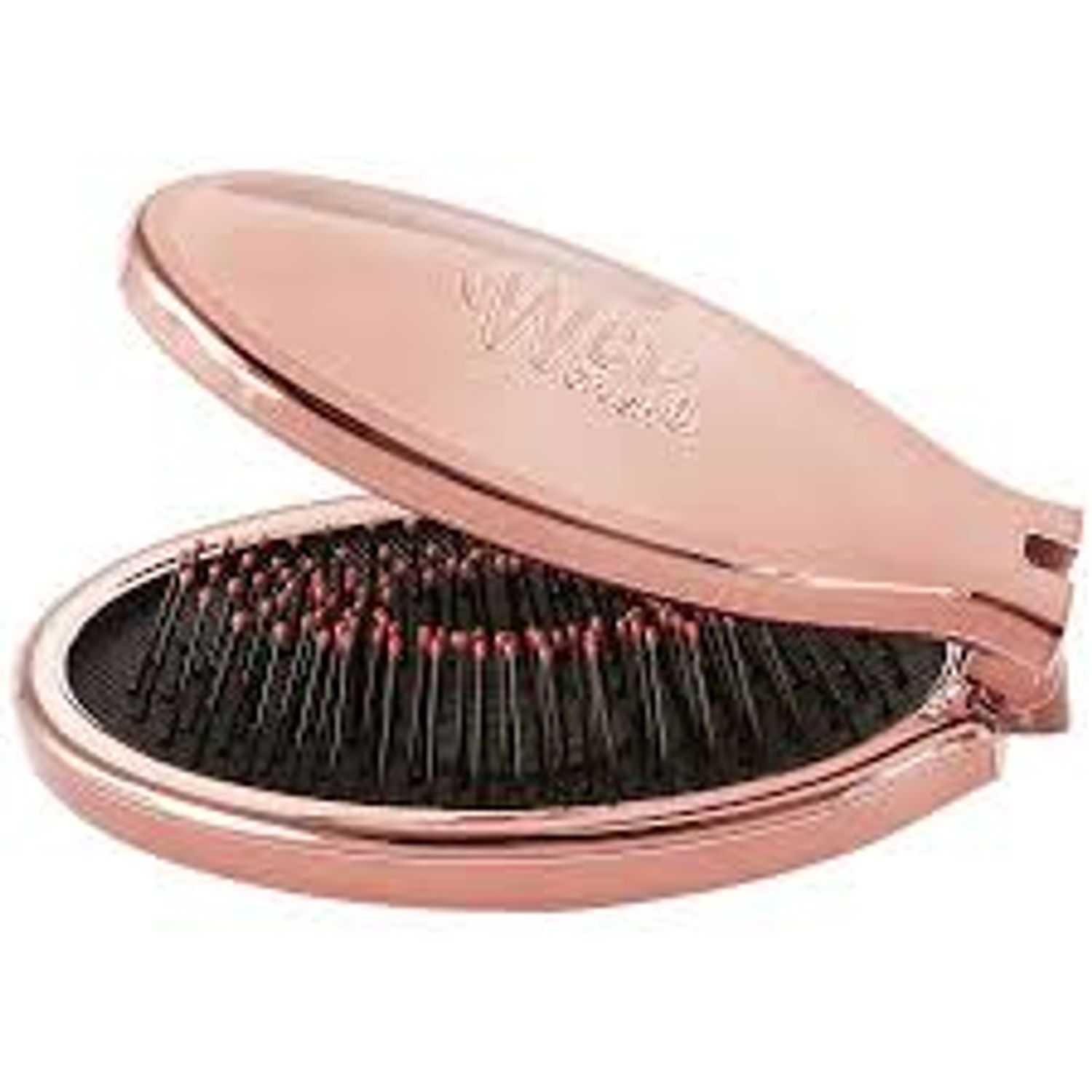 Perie pentru par Wet Brush Mini Pop Fold Professional Rose Gold fotografia produsului