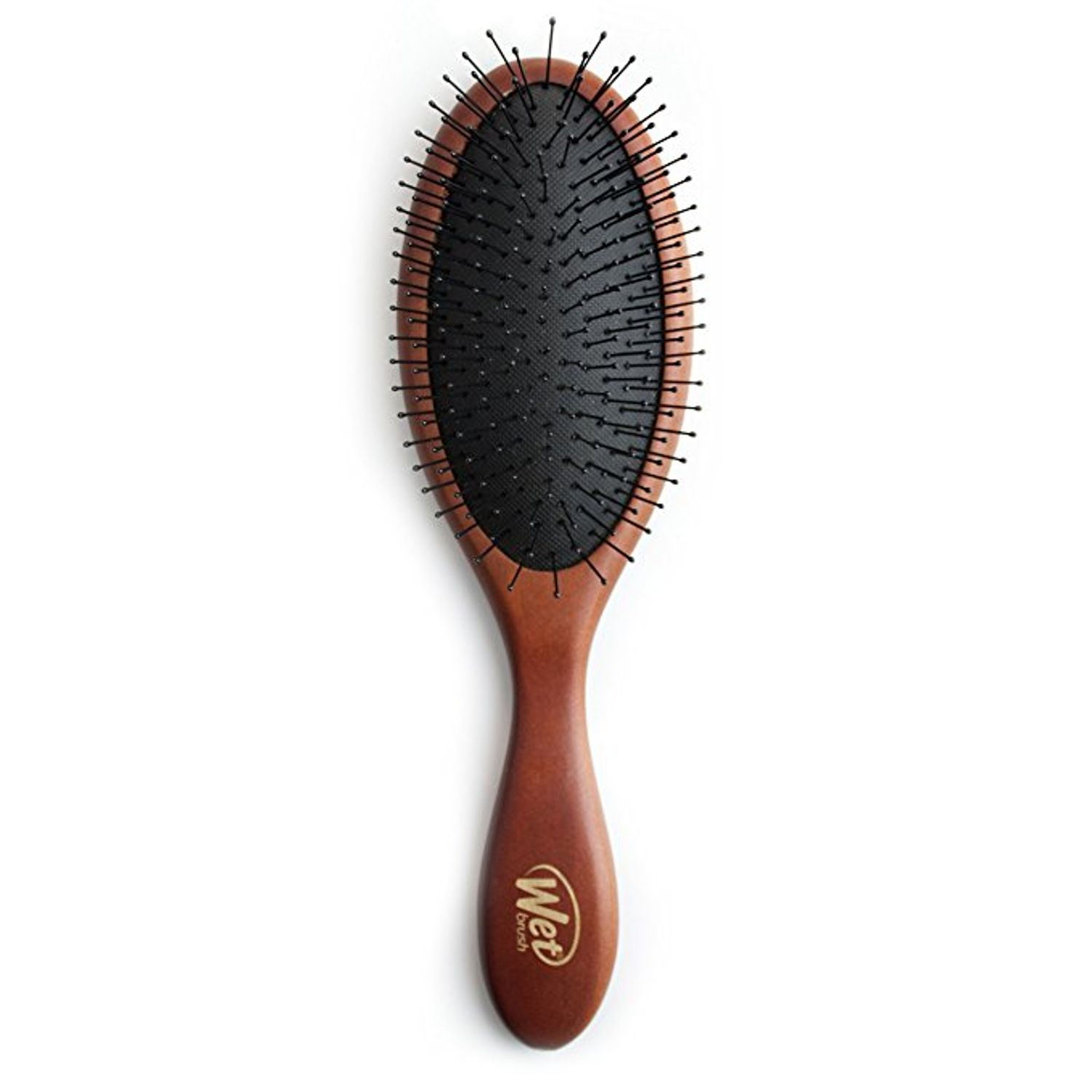 Perie pentru par Wet Brush Detangle Naturals Medium Wood fotografia produsului