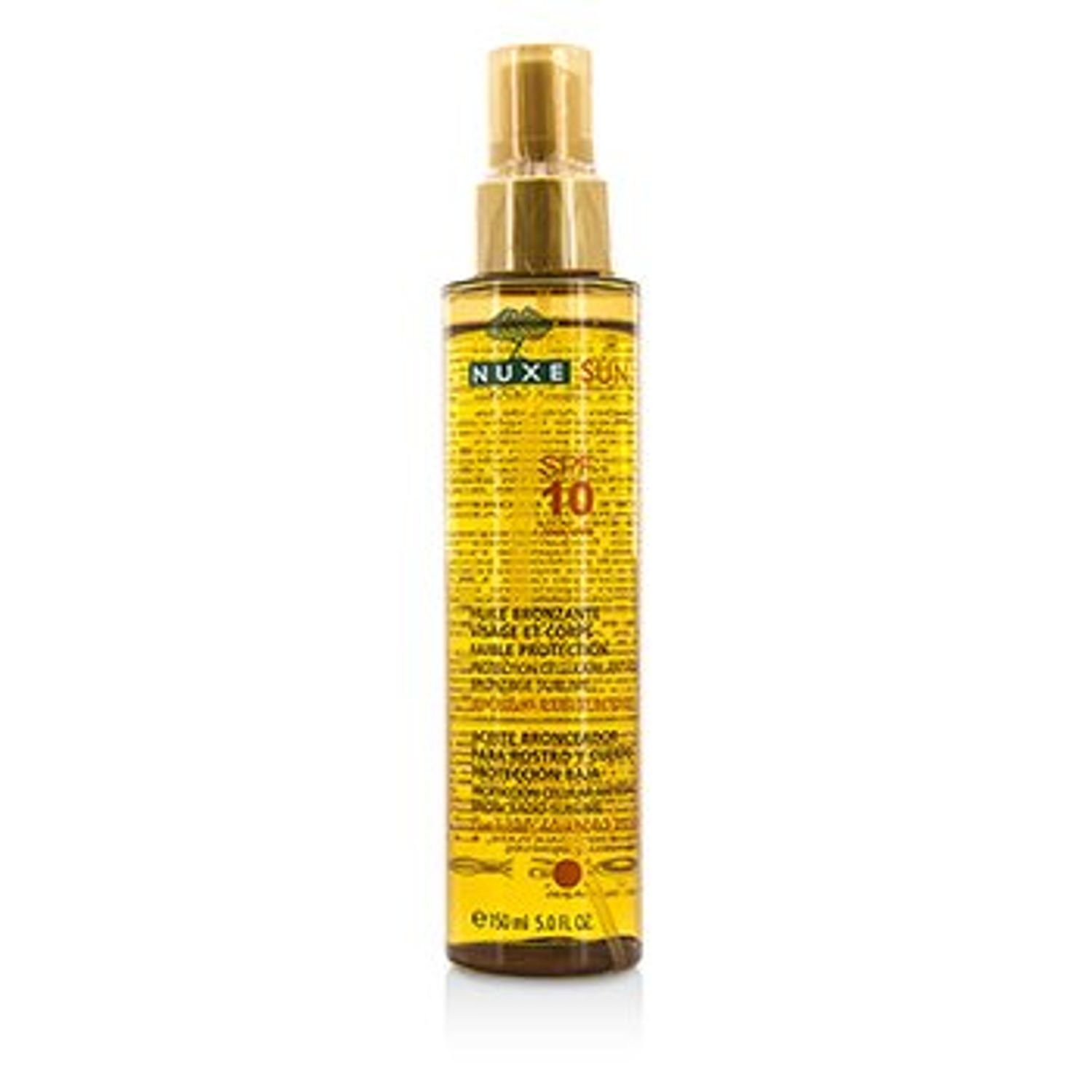 Nuxe Sun, Femei, Ulei de plaja, SPF 10, 150 ml fotografia produsului
