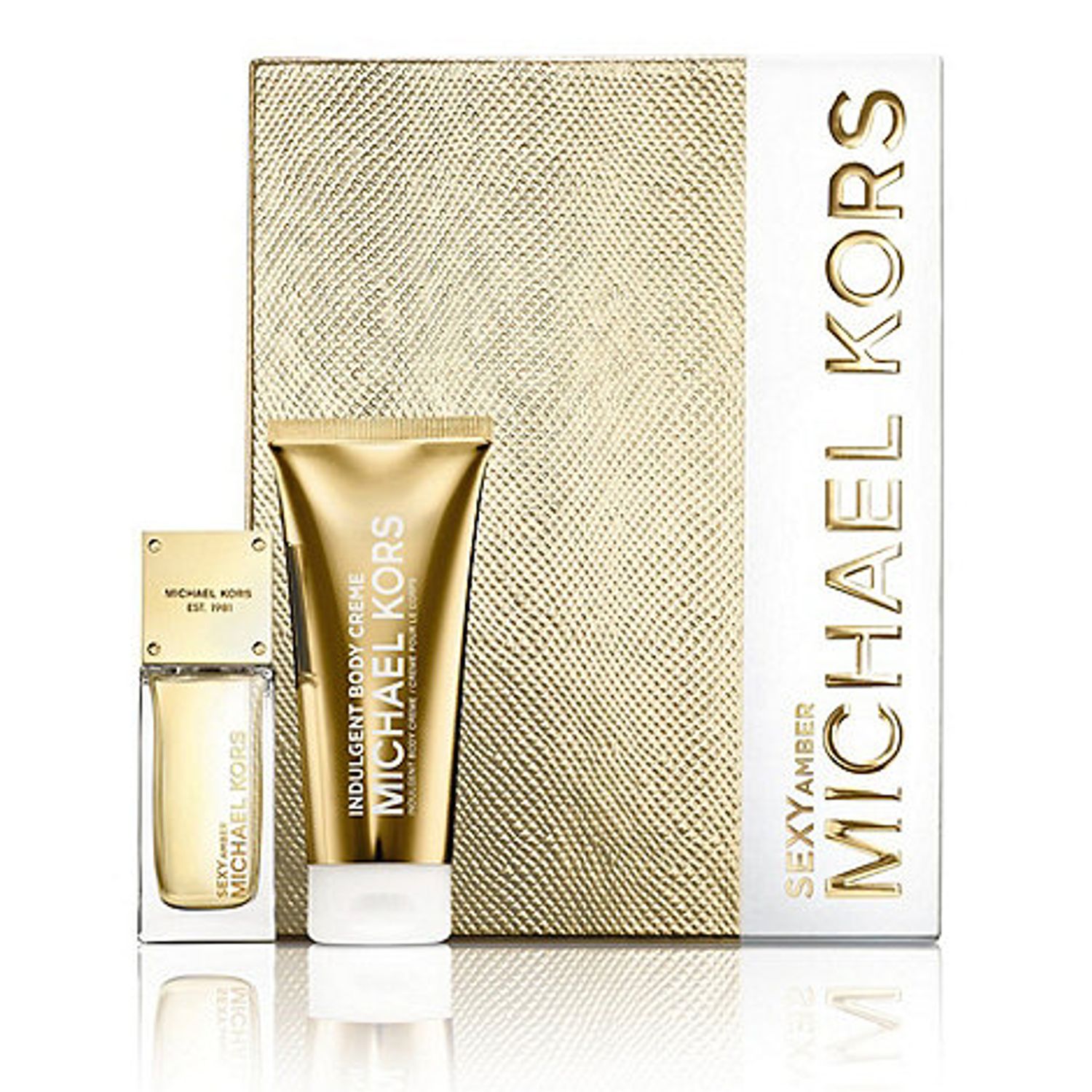 Michael Kors Sexy Amber, Femei, Set: Apa de parfum 50 ml, Lotiune de corp 100 ml fotografia produsului