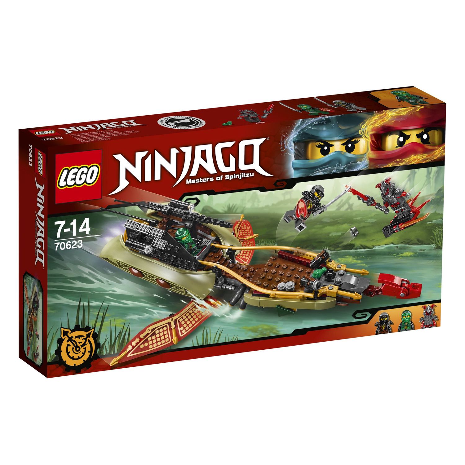Lego LEGO NINJAGO, Destiny`s Shadow- barca multufunctionala 70623