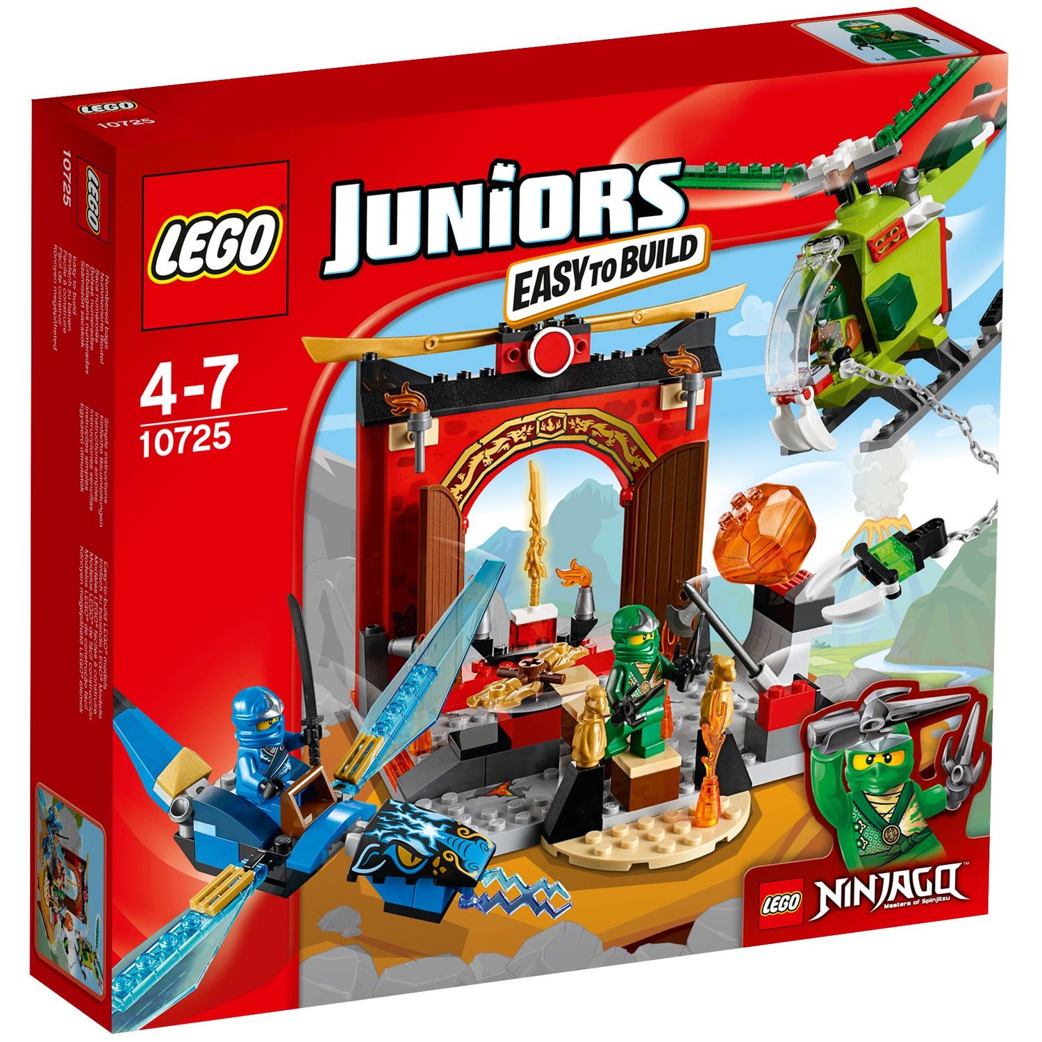 Lego LEGO JUNIORS, Templul pierdut 10725, 4-7 ani fotografia produsului