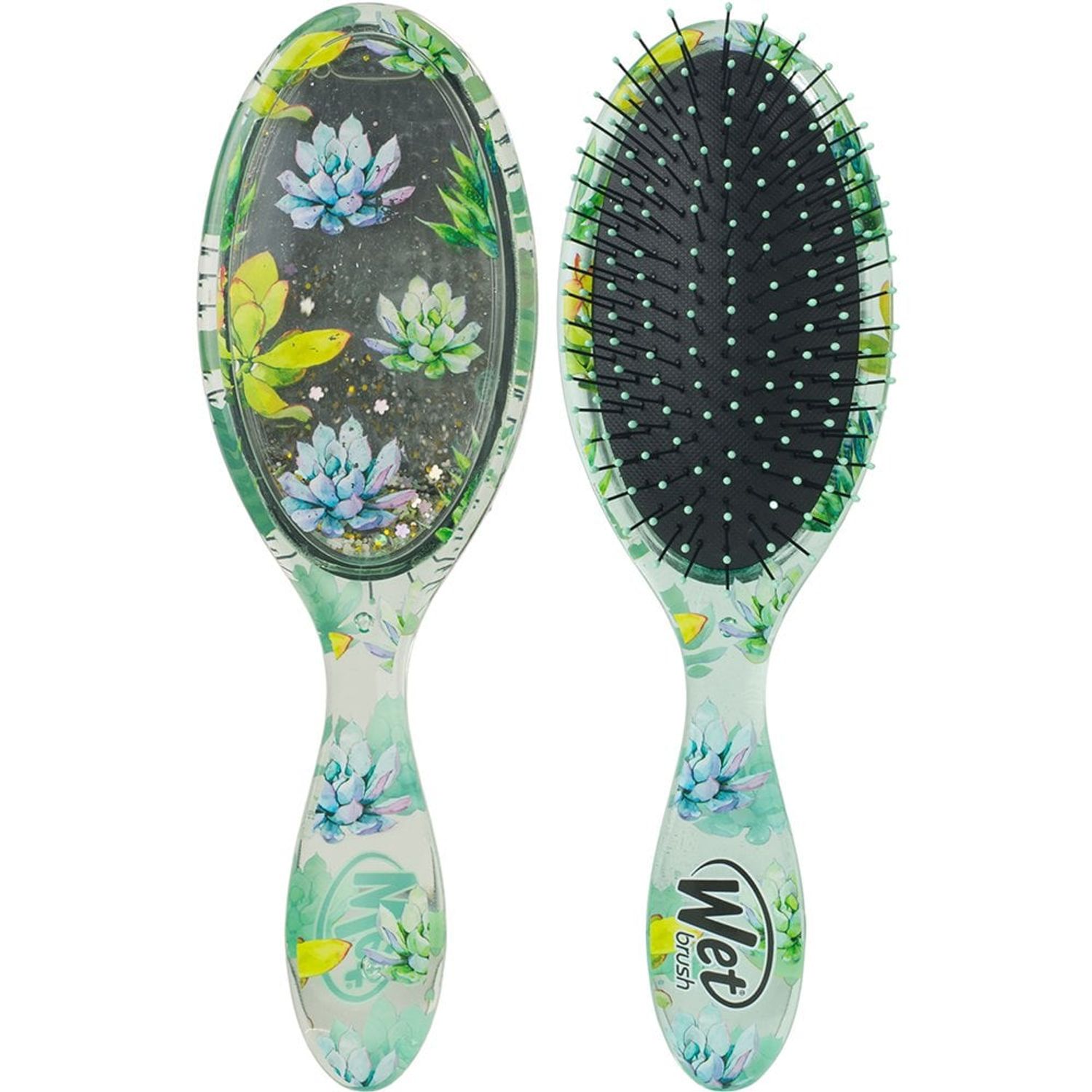 Perie pentru par Wet Brush Original Detangler Liquid Glitter Succulent Sparkle fotografia produsului