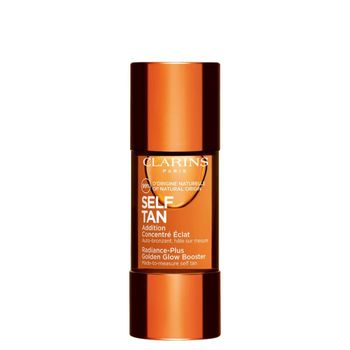 Clarins Self-Tan Radiance Plus Golden Glow Booster, Ser autobronzant, 15 ml