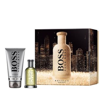 Hugo Boss No 6 Bottled, Barbati, Set: Apa de toaleta 50 ml, Gel de dus 100 ml