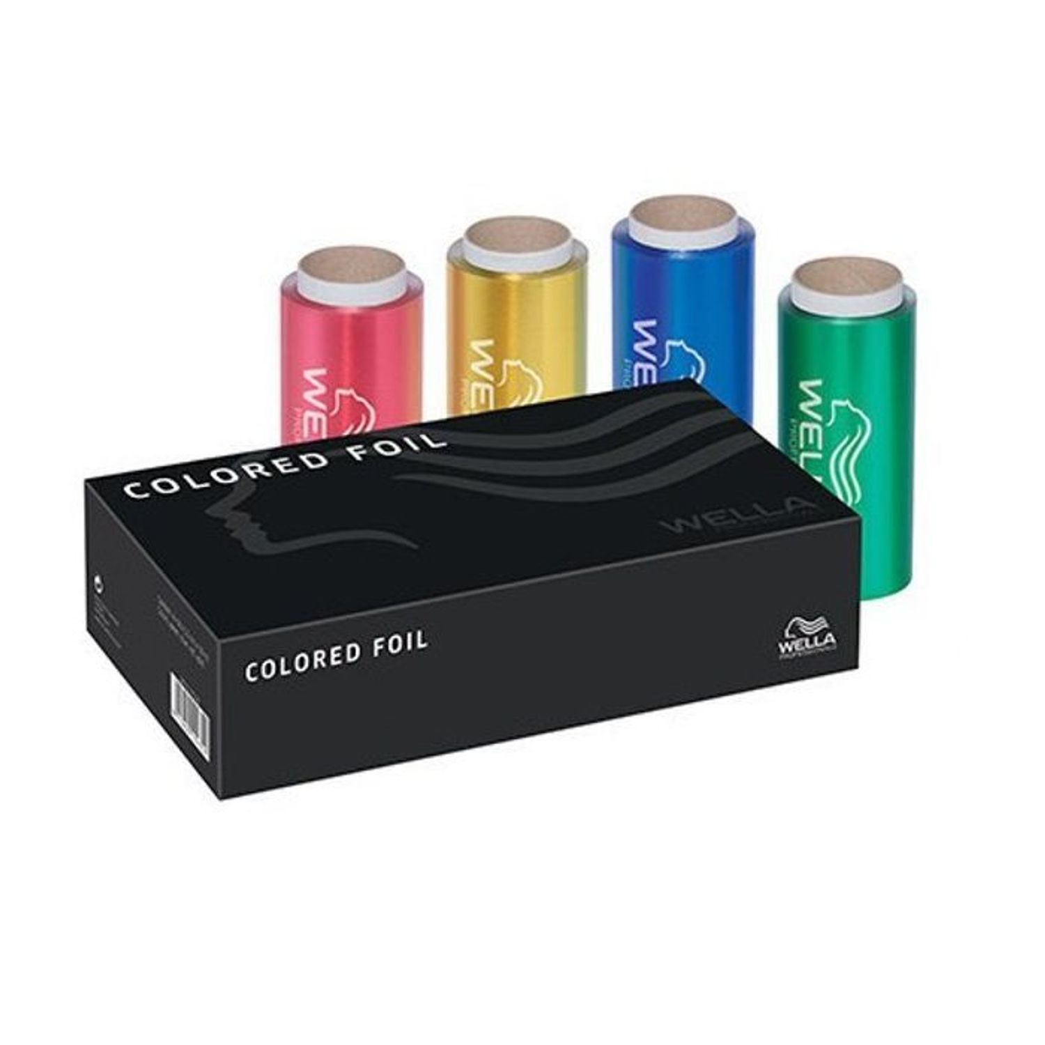 Set folie aluminiu Wella Professionals Colored Foil, 4buc fotografia produsului