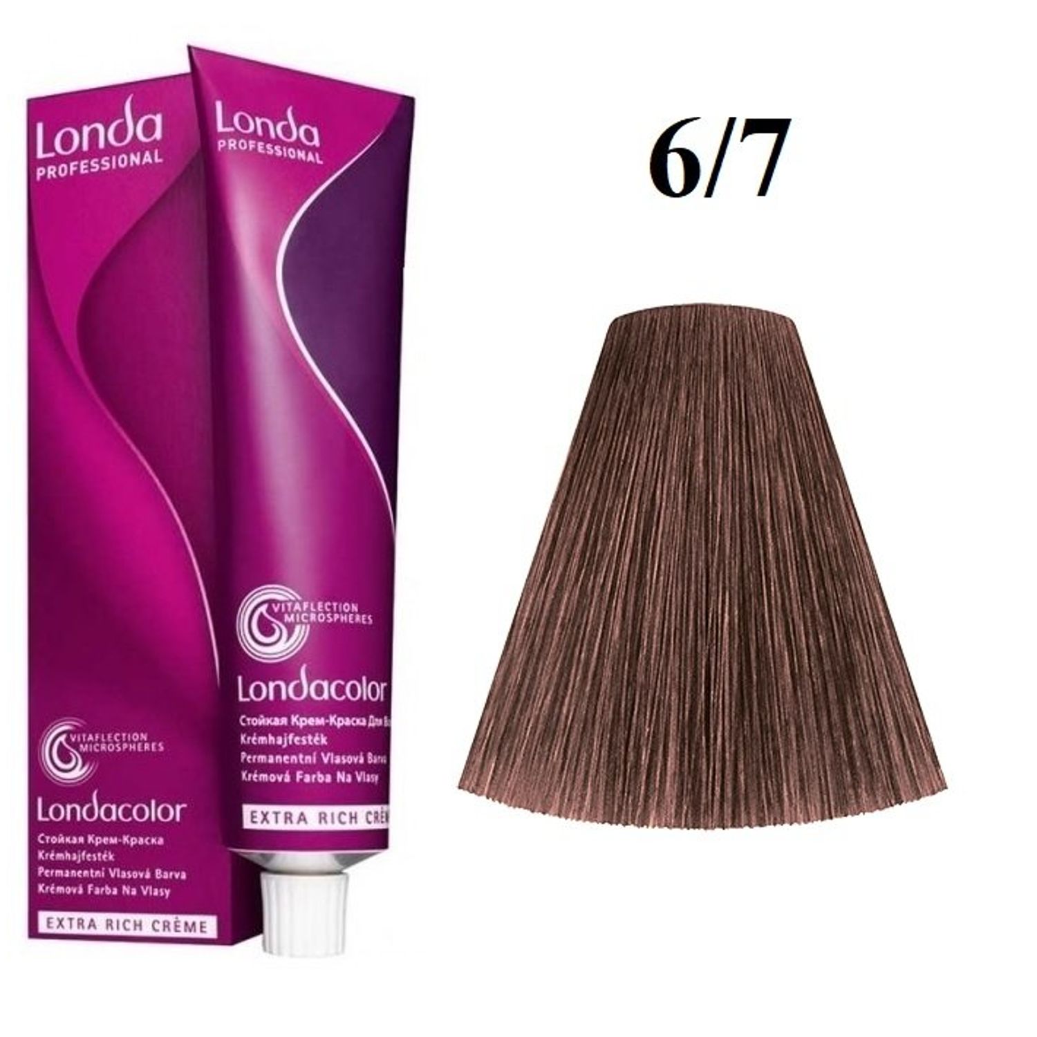Vopsea permanenta Londa Professional 6/7, 60 ml fotografia produsului