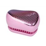 Perie pentru par Tangle Teezer Compact Styler Smooth & Shine Mermaid Texture Pink Peach fotografia produsului