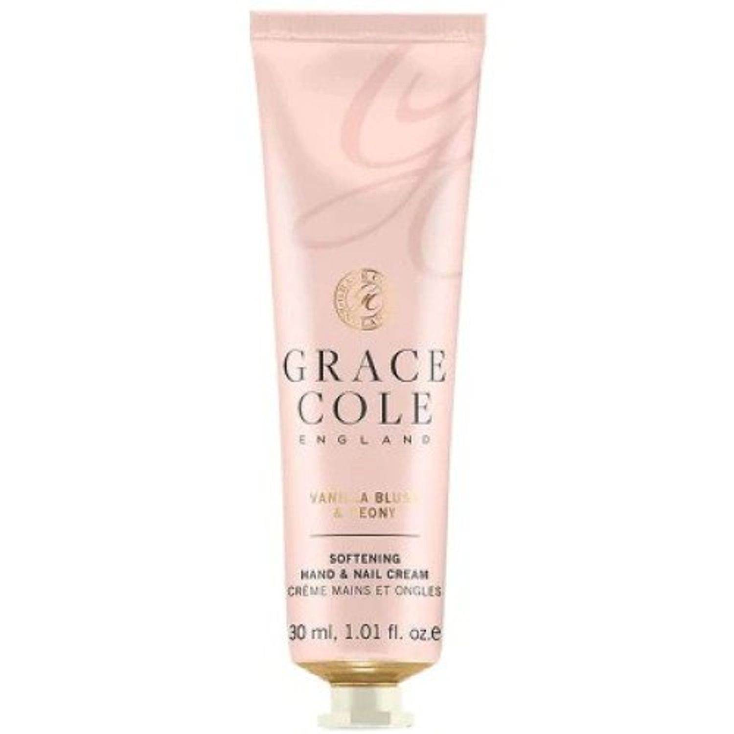 Grace Cole Vanilla Blush and Peony, Crema de maini, 30 ml fotografia produsului