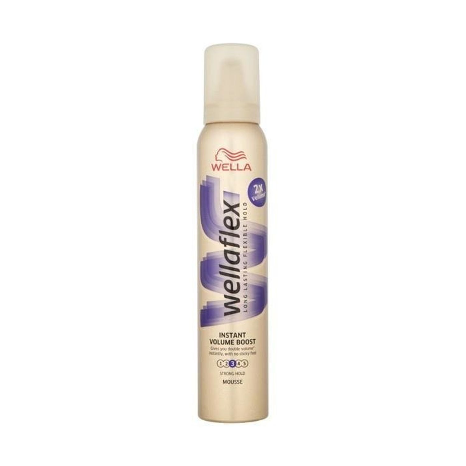 Wella Professionals Spuma cu fixare puternica Wella WellaFlex Instant Volume Boost, 200 ml fotografia produsului