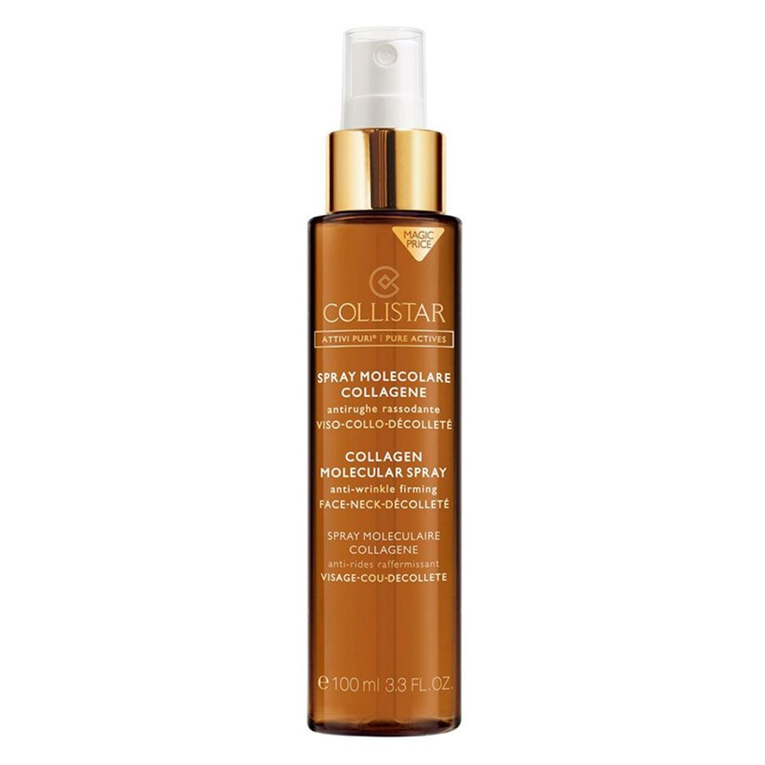 Collistar Molecular Spray, Femei, Spray anti-rid cu colagen, 100 ml fotografia produsului